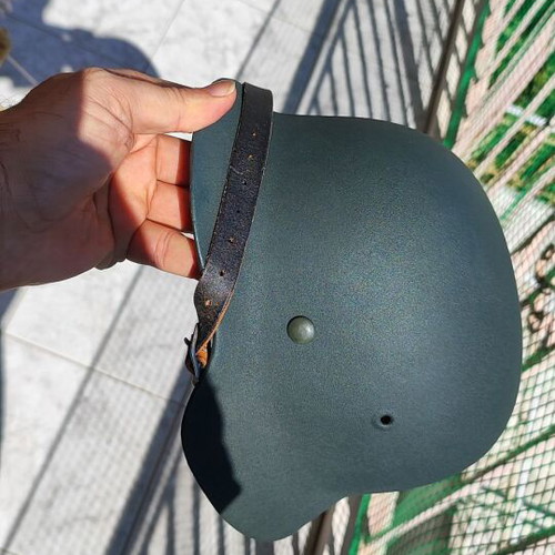 German M40 helmet from World War II like new, restored