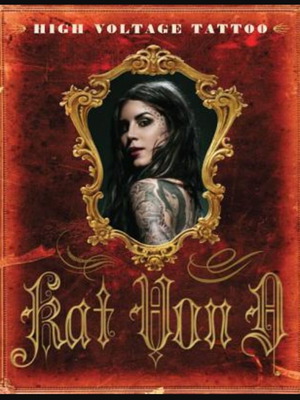 High Voltage Tattoo book like new, Kat Von D, English