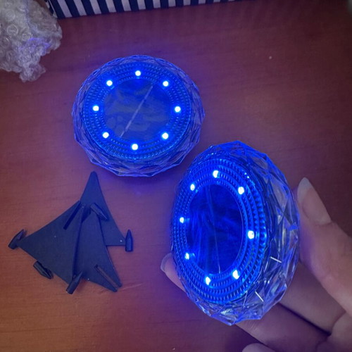 Diamond solar garden lights multicolor, new