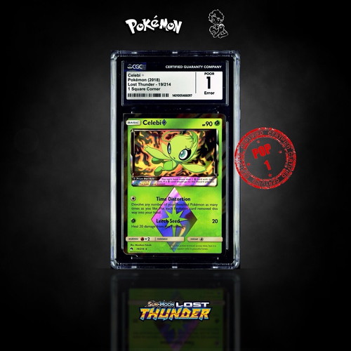 Error Celebi Prism Star - Sun & Moon Lost Thunder