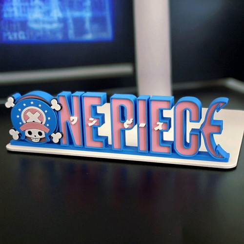 Chopper with Straw Hat Pirates One Piece logo like new
