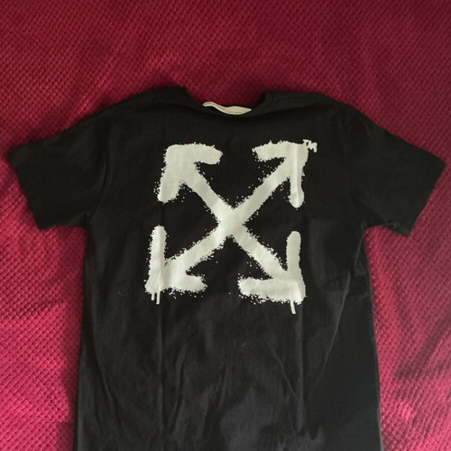 Off T-shirt short sleeve black size L like new