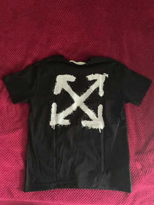 Off short-sleeve shirt like new, size L, black