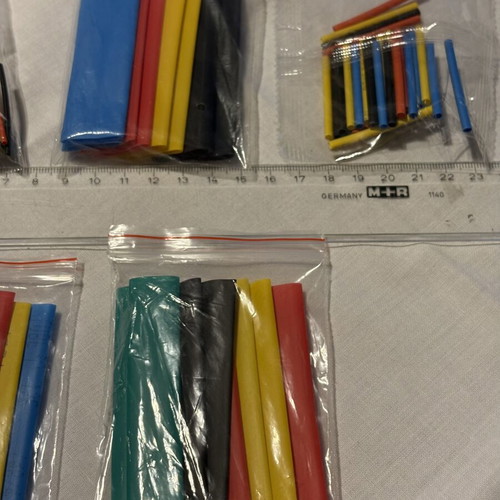 Plastic Cable Repair and Reinforcement Sleeves new, assorted colors