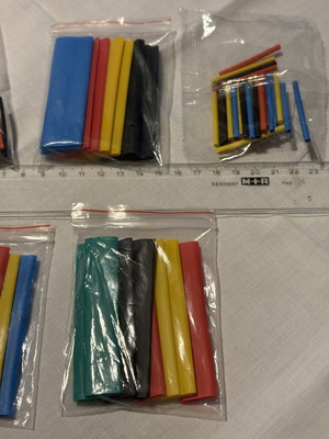 Plastic Cable Repair and Reinforcement Sleeves new, assorted colors