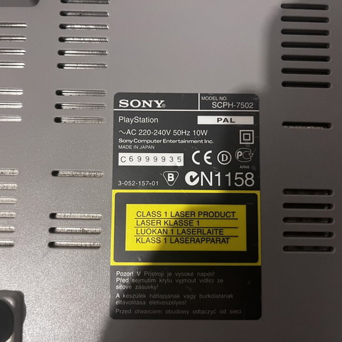 PlayStation 1 (PS1) Console PAL with Bitfunx HDMI and BlueRetro