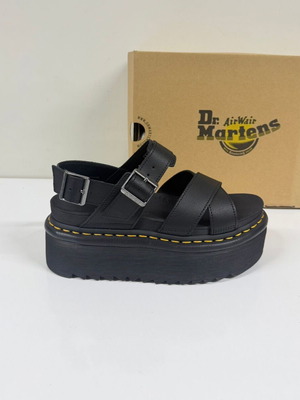Dr. Martens Voss II Quad platform sandals new, size 39, black