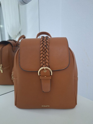 Migato backpack like new, brown