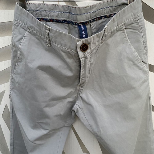 Chino men pants like new, light gray, size S