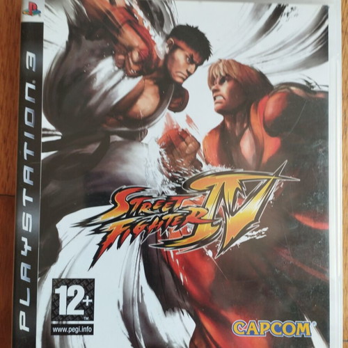 Street Fighter 4 PS3 game used, complete