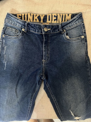 Funky Denim slim fit jeans for boys 10-11 years, blue