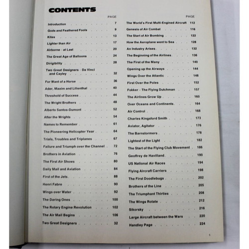 History of Aviation book used, size 35x24 cm, 511 pages