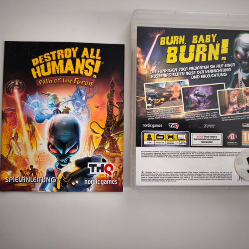 Destroy All Humans! Path of the Furon PS3 game like new