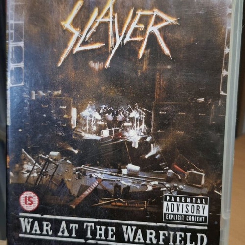 Slayer War at the Warfield DVD like new, metal