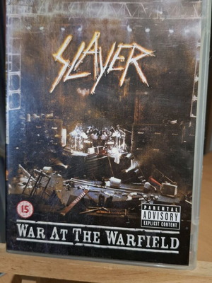 Slayer War at the Warfield DVD like new, metal