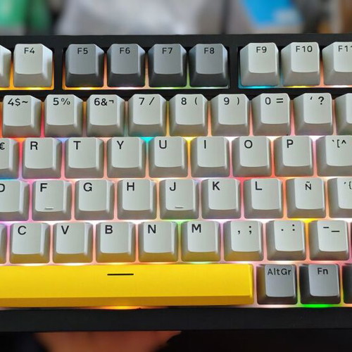 Ajazz Ak820Pro Mechanical Keyboard 75% TKL Wireless RGB New