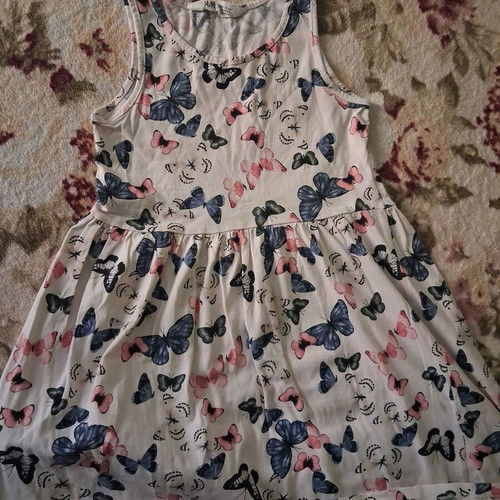 H&M dress for girls 4-6 years used, colorful