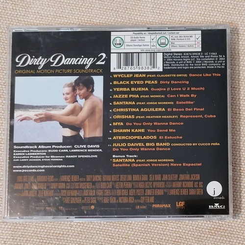 Dirty Dancing 2 Original Motion Picture Soundtrack Latin like new