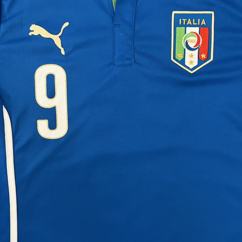 PUMA Italy 2014–2016 Home Jersey Mario Balotelli #9
