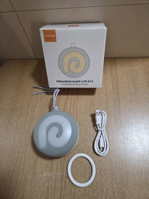 Dreamegg Sleep Lite D11 portable white noise machine for baby new