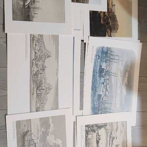 Engravings Greece Images Submerged in Time 17th - 19th Century New