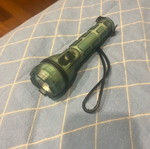 Flashlight used, needs battery replacement