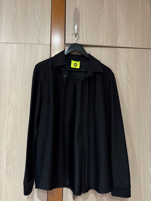Men's black shirt George Asimakopoulos size M like new