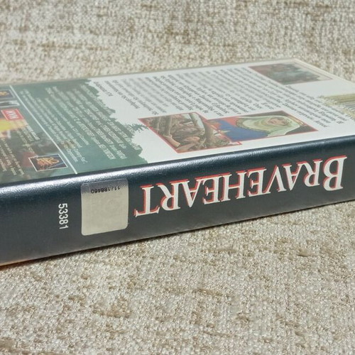 Braveheart Mel Gibson VHS like new, adventure drama action
