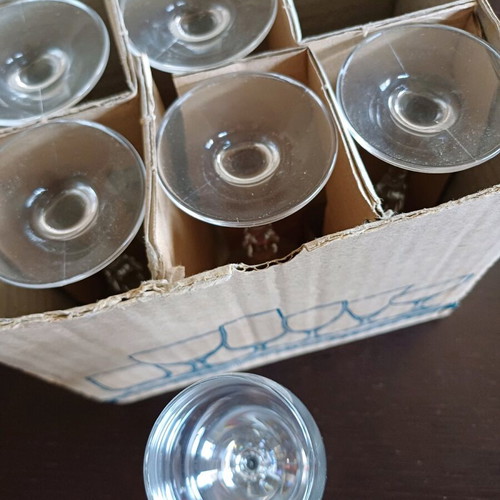 Schott-Zwiesel liqueur glasses new, set of 6
