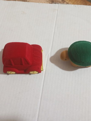 Ring boxes new, turtle and car set of 2
