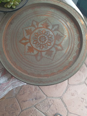 Vintage liqueur tray used