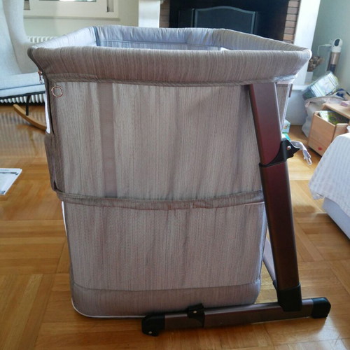 Bebe Stars Side to Side Plus 2in1 Baby Cot with Coconut Mattress like new