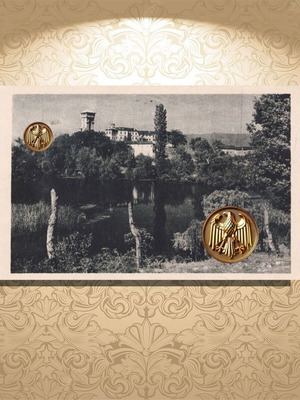 Ohrid Postcard used, Monastery of Saint Naum 1920s