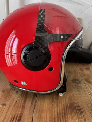 Κράνος Vespa Argentario κόκκινος μέγεθος M μεταχειρισμένος