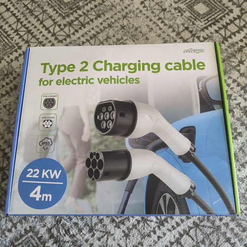 Energenie Type 2 Charging Cable 4m 22kW new for EV