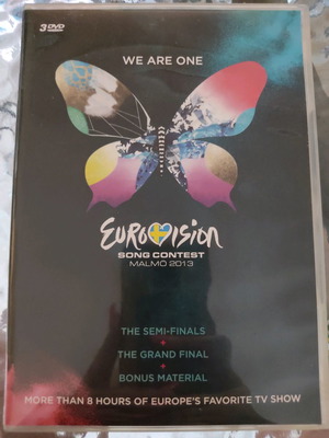 Eurovision 2013 Malmö 3 DVD σαν καινούργιο