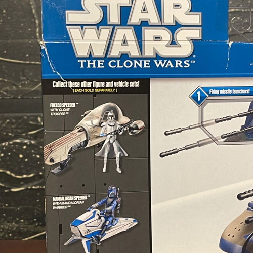 Star Wars Hasbro Armored Scout Tank with Tactical Droid new