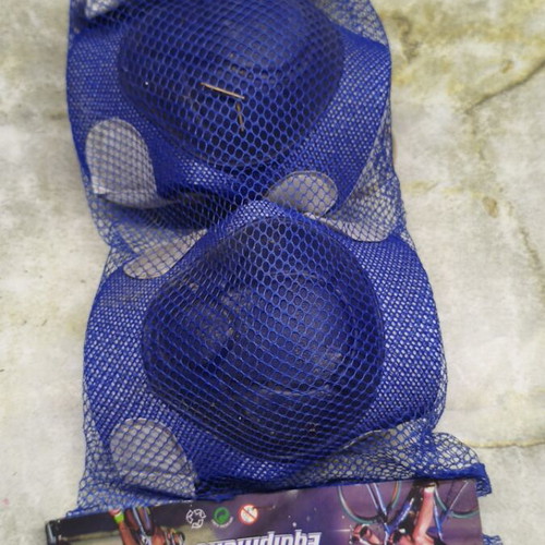Double knee pads blue new in net
