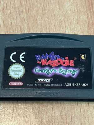 Banjo-Kazooie Grunty’s Revenge Nintendo Game Boy Advance like new