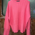 M&S Collection Pink Cable Knit Sweater like new