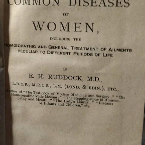 Homeopathic and general ailments books used