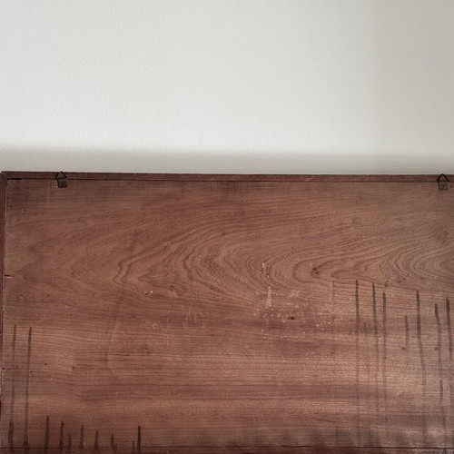 Wood Carving Panel from Africa used, vintage circa 1960