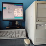 AMD K6-III Retro PC with ASUS P5A motherboard