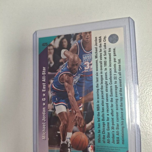 Michael Jordan NBA vintage cards lot x5 Upper Deck 1990s