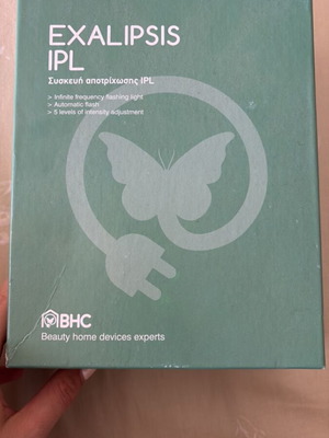 Exalipsis IPL hair removal device like new