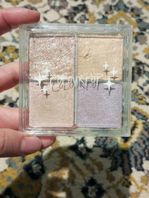 ColourPop highlighter palette slightly used