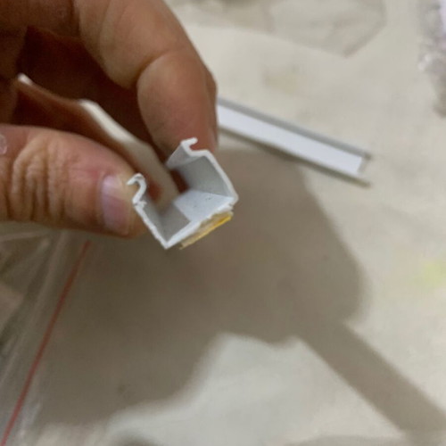 Cable channel accessories like new, compatible with 12mm channel