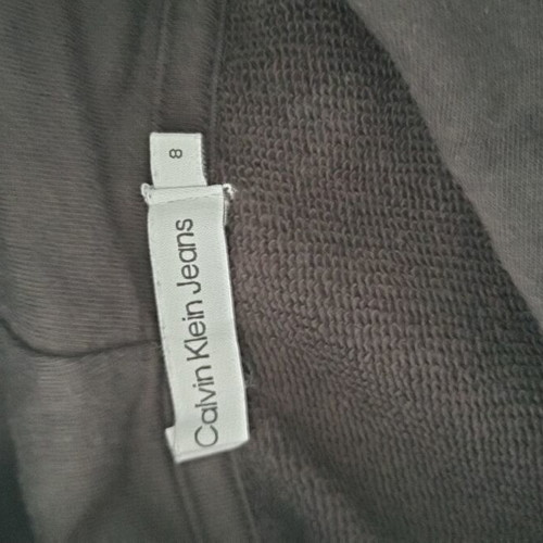 Calvin Klein sweatshirt black used, size 128 cm, 8 years