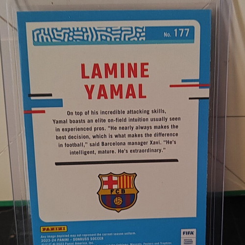 Lamine Yamal RC 2023-24 Panini Donruss #177 like new
