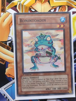 Ronintoadin κάρτα Yu-Gi-Oh! μεταχειρισμένη, συλλεκτική